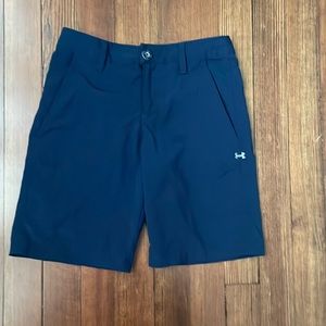 Under Armour Boys YSM Navy Shorts